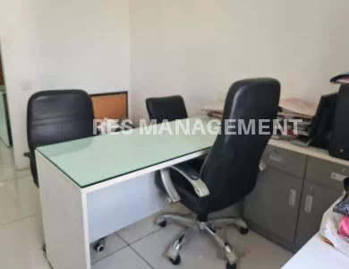 1227ft office for rent iscon ambli road 2 cabin conference 4 seating