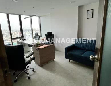 fully furnished office for Rent 2575ft at Titanium One Pakwan cross road 4 cabin conference 40 seating