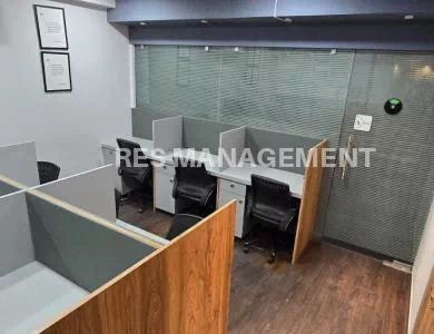 1471 ft office with 208 ft Balcony Ready Furniture