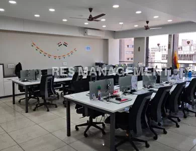2337 ft Furnished Office For Rent Near Rajpath Club SG Highway